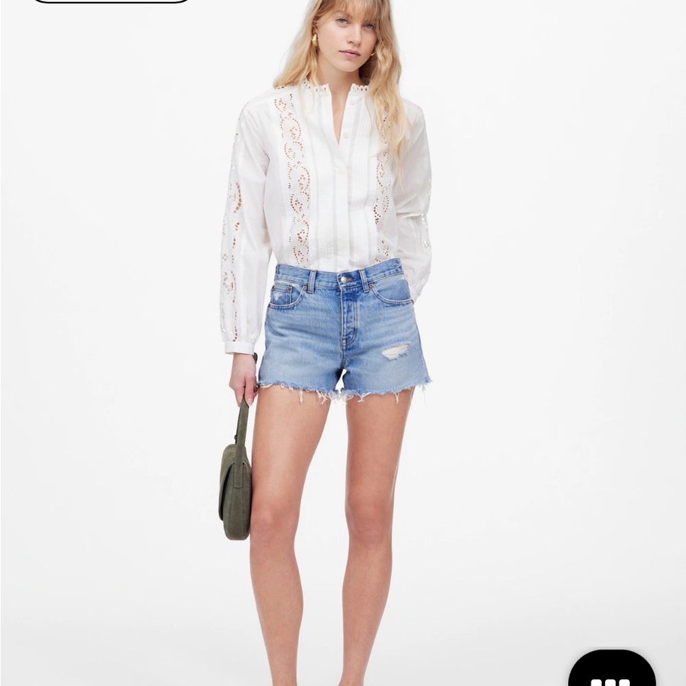 BNWT Madewell Brynn shorts